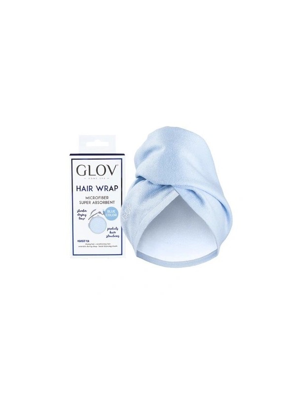 GLOV Hair Wrap Turban do włosów niebieski 1 sztuka