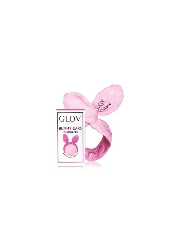 GLOV Bunny Ears Pink Opaska na uszy 1 sztuka