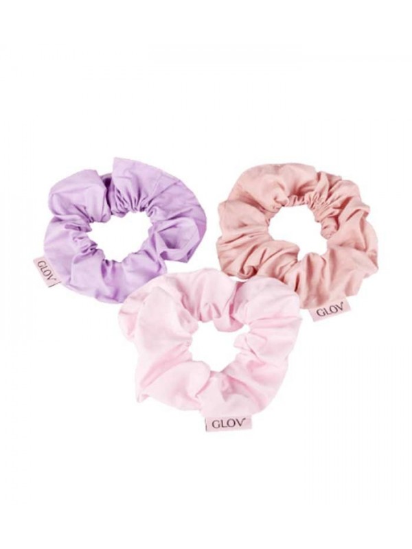 GLOV Scrunchie Cotton Gumki do włosów 3-pak