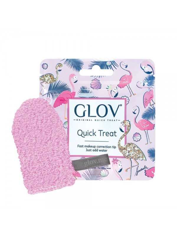 GLOV Quick Treat Rękawica do demakijażu Cozy Rosie 1 sztuka