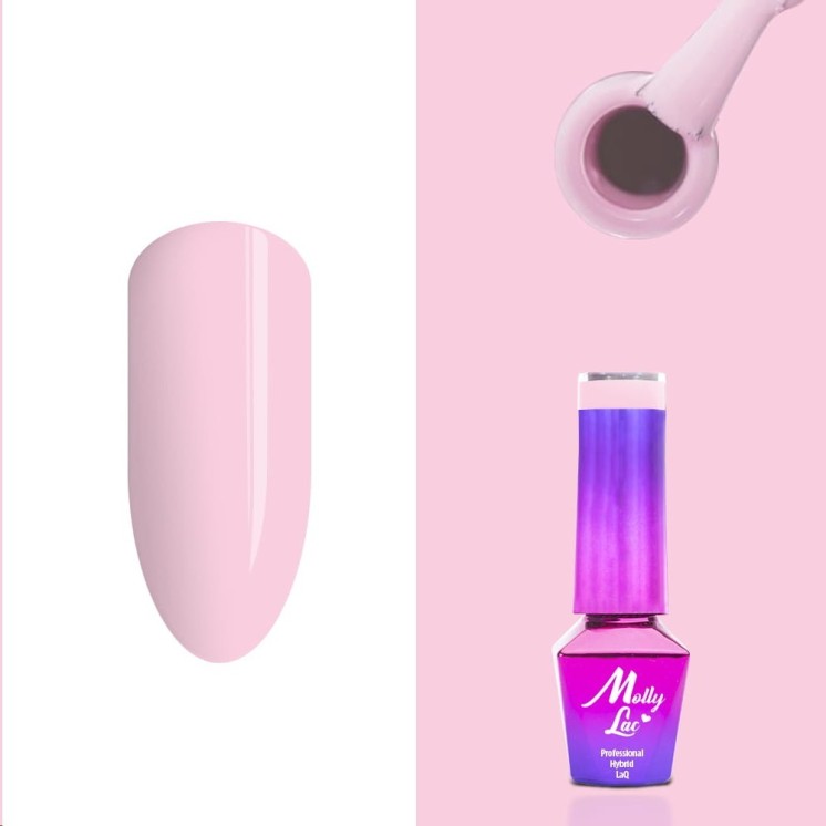 MollyLac /305/ Skin & Make Up Soft Blur Hybrid Varnish 5 ml