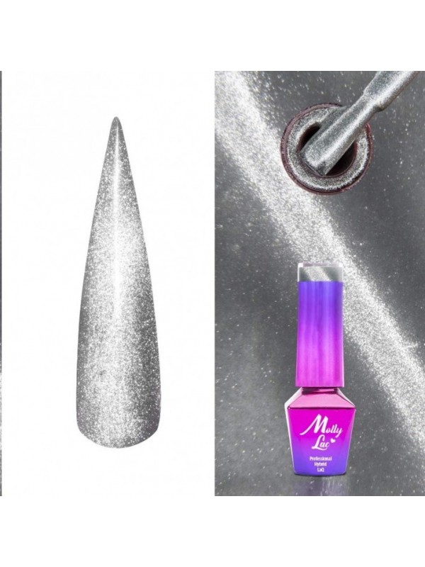 MollyLac /447/ Womanity Cat Eye Lakier Hybrydowy Rainy Day 5 ml