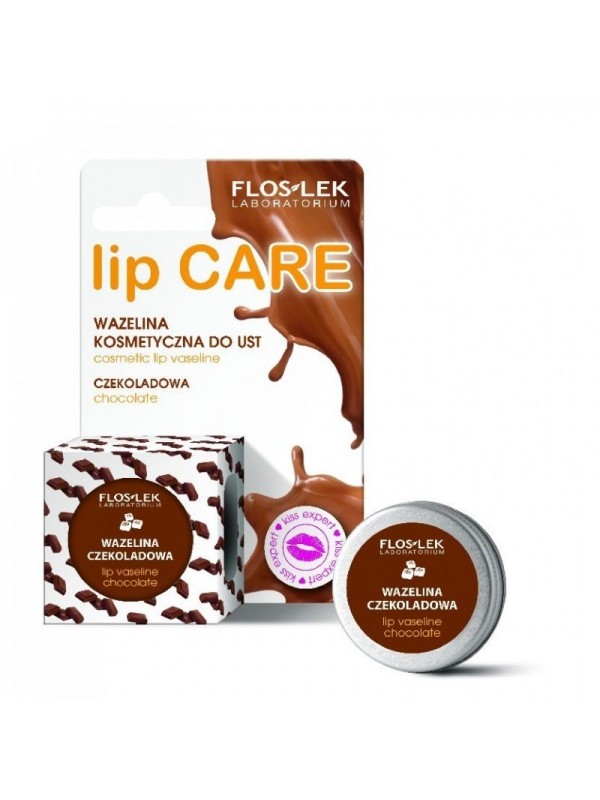 Floslek LIP CARE Wazelina kosmetyczna do ust Czekolada 15 g