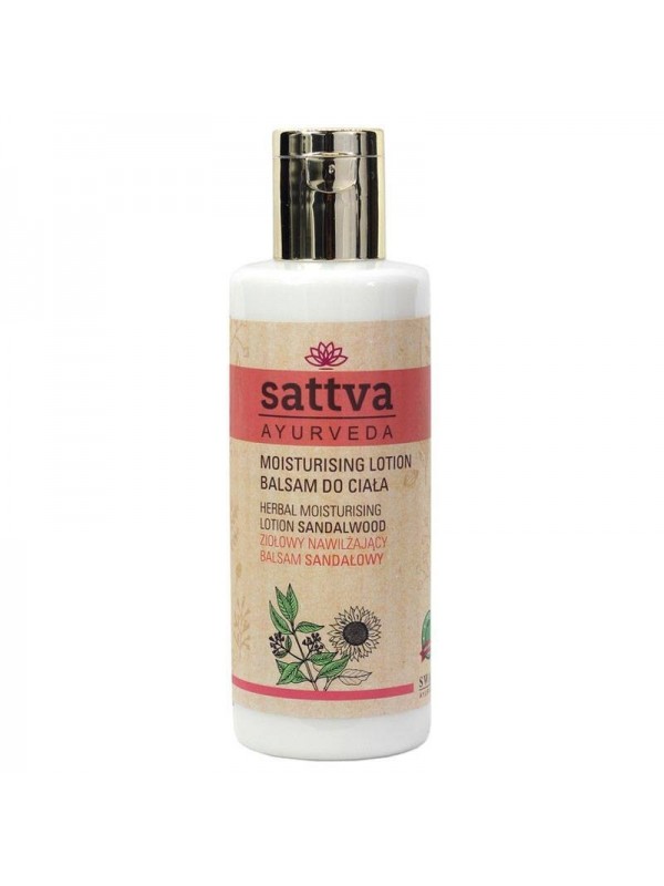 Sattva Ayurveda Balsam do ciała nawilżający Drzewo Sandałowe 210 ml