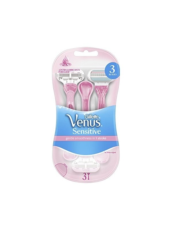 Gilette Simply Venus Sensitive Maszynki do golenia 3 sztuki