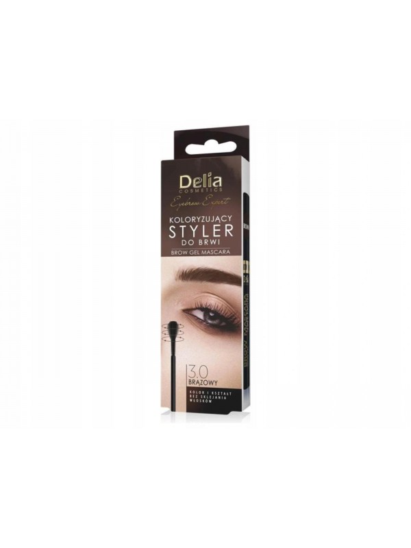 Delia Expert Styler do brwi 3.0 brązowy