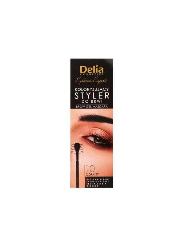 Delia Expert Styler do brwi 1.0 czarny