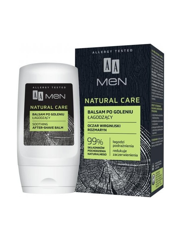 AA Men Natural Care Balsam po goleniu łagodzący 100 ml