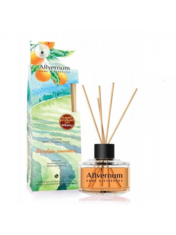 Allvernum Home & Essences Dyfuzor zapachowy Brazylijska Pomarańcza 50 ml