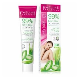 Набір для видалення волосся Eveline 99% Natural Aloe Vera Ultra-Depilation 20 мл