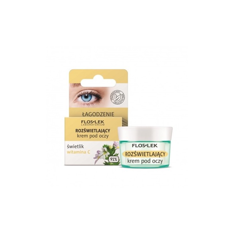 Освітлюючий крем для повік Floslek Eyebright and Vitamin C 15 мл