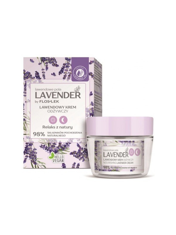 Floslek LAVENDER Krem do twarzy odżywczy 50 ml