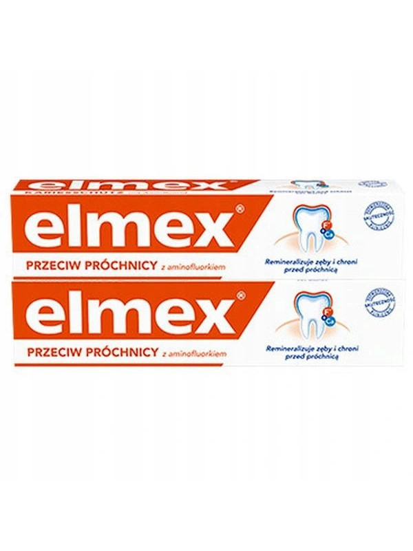 Elmex Pasta do zębów przeciw próchnicy DUOPACK 2x75 ml