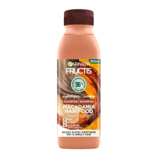 Garnier Fructis Macadamia Hair Food smoothing Шампунь для сухого та неслухняного волосся 350 мл