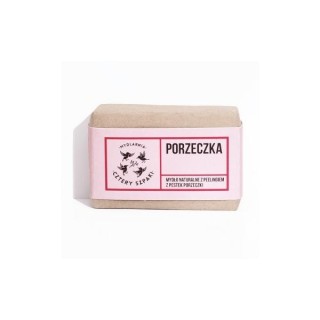 Mydlarnia Cztery Szpaki natural Currant Soap with Currant Seed Peeling 110 g