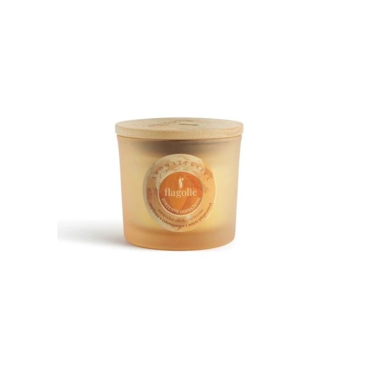 Flagolie natural Soy candle for aromatherapy Root Relaxation 170 g