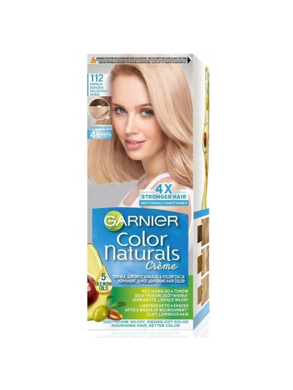 Garnier Color Naturals Farba do włosów /112/ Arktyczny Srebrny Blond