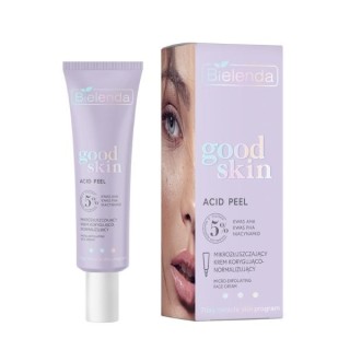 Bielenda GOOD SKIN ACID PEEL мікропілінг Коригуючий і нормалізуючий крем для обличчя 50 мл