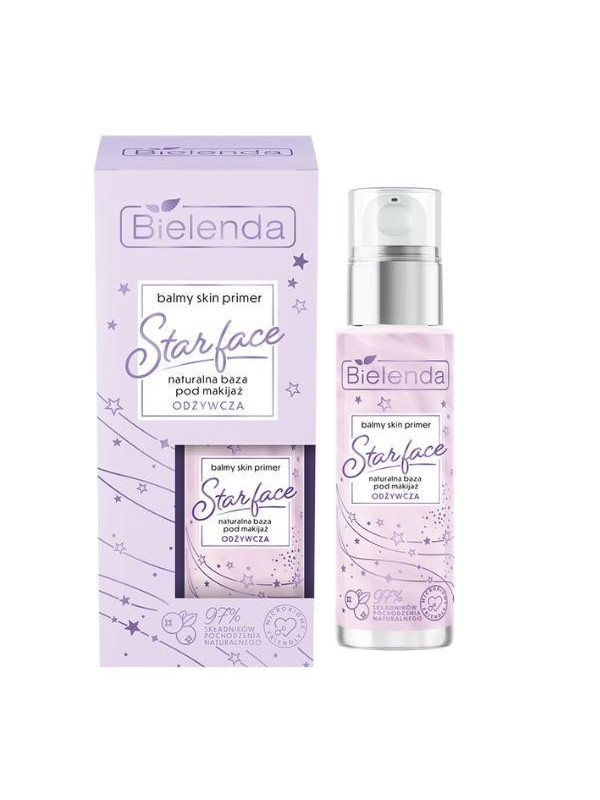 Bielenda Balmy Skin Primer Starface naturalna Baza pod makijaż odżywcza 30 ml