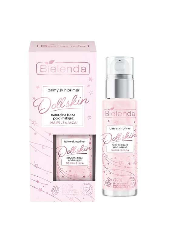 Bielenda Balmy Skin Primer Doll skin naturalna Baza pod makijaż nawilżająca 30 ml