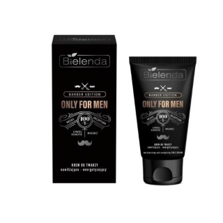 Bielenda ONLY FOR MEN BARBER EDITION Moisturizing and energizing face cream for men 50 ml