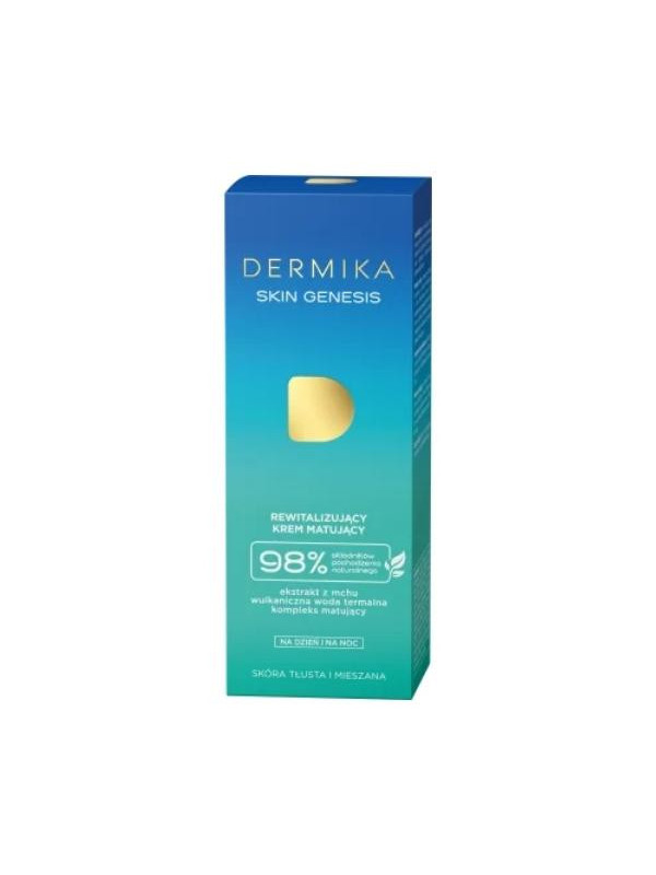 Dermika SKIN GENESIS rewitalizujący Krem do twarzy na dzień i na noc matujący 50 ml