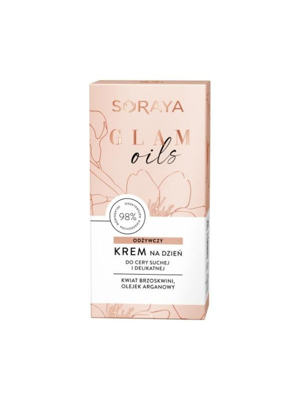 Soraya GLAM OILS odżywczy krem do twarzy na dzień 50 ml