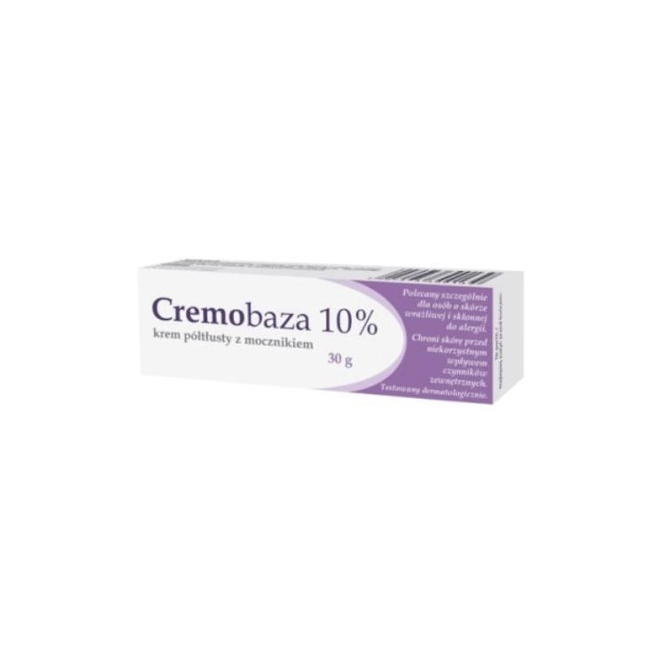 Cremobaza 10% Semi-rich cream with urea for sensitive and allergy-prone skin 30 g
