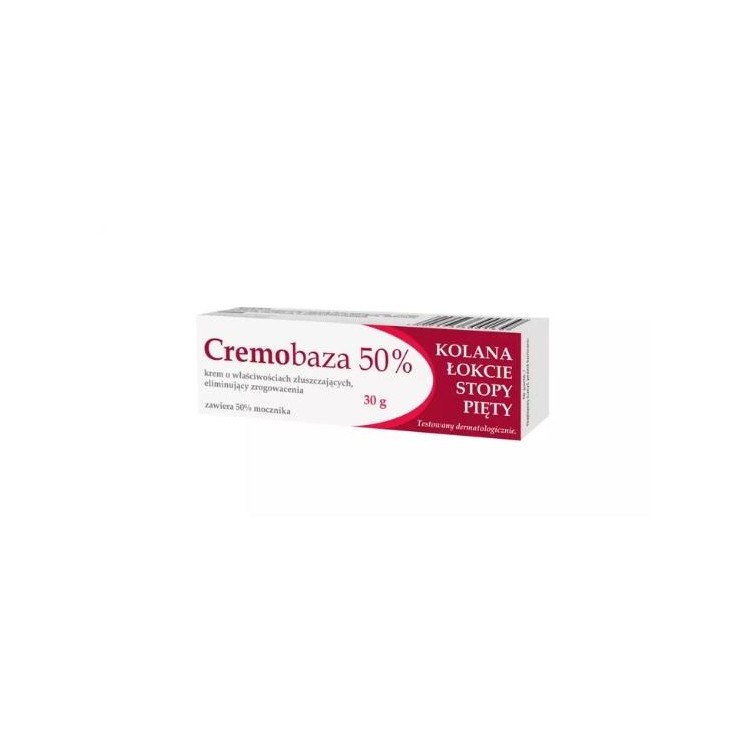 Cremobaza 50% Cream with urea with exfoliating properties, eliminating calluses 30 g
