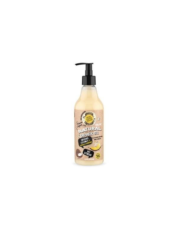 Planeta Organica Skin Super Good naturalny nawilżający Żel pod prysznic No Stress 500 ml