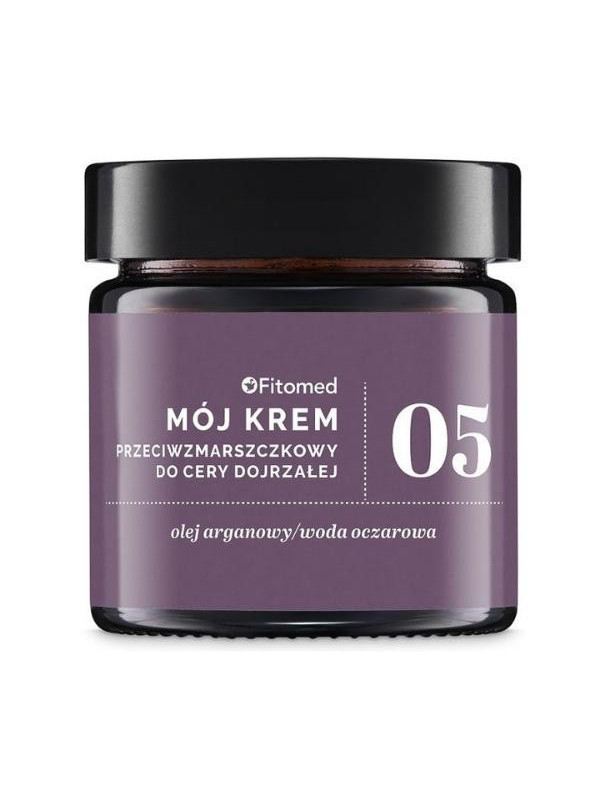 Fitomed Mój Krem No.5 arganowy przeciwzmarszczkowy Krem do cery suchej i dojrzałej 55 ml