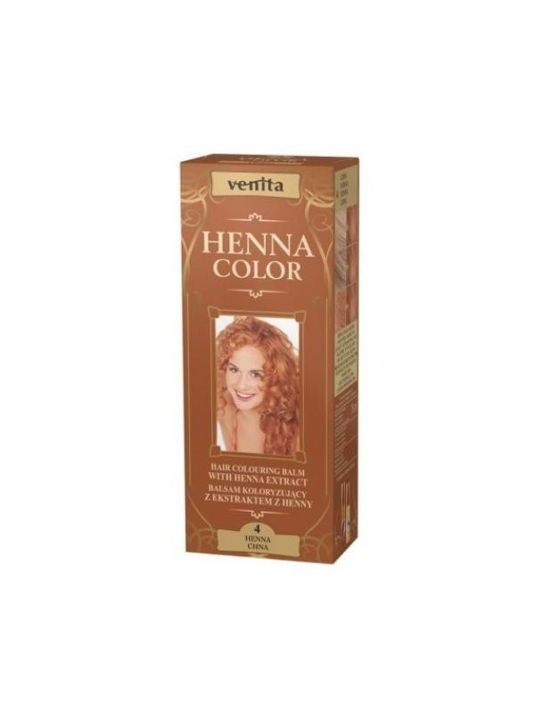 Venita Henna Color Balsam koloryzujący z ekstraktem z henny /4/ Chna 75 ml