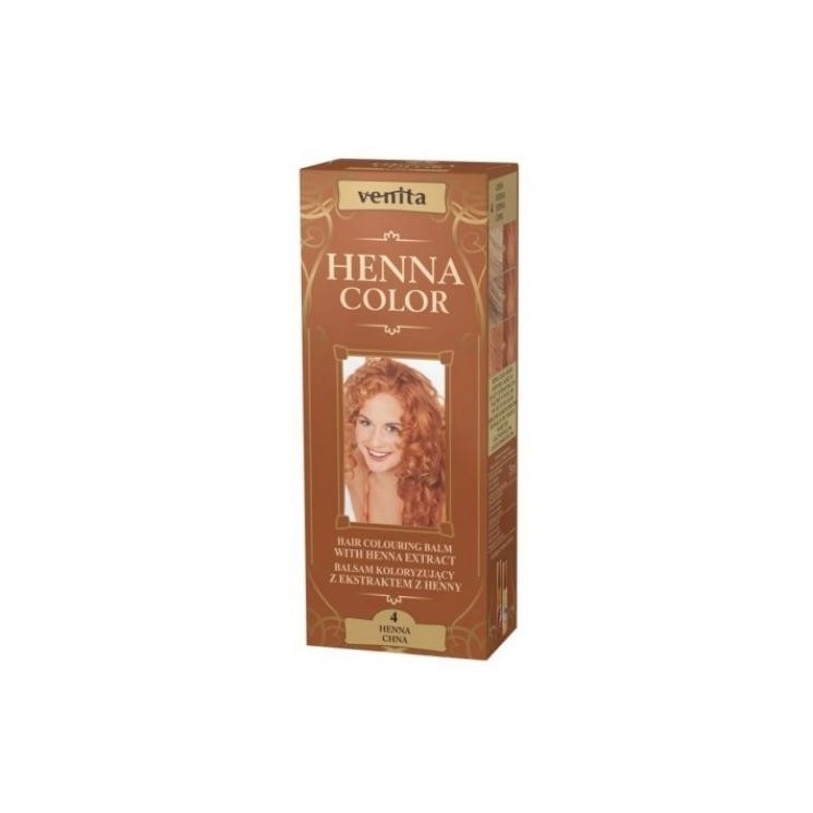 Venita Henna Color Coloring balm with henna extract /4/ Chna 75 ml