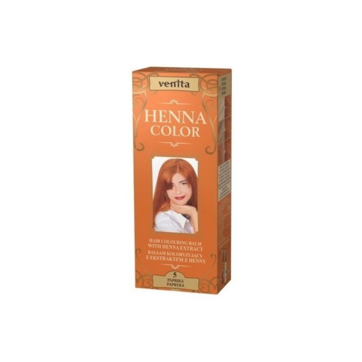 Venita Henna Color Coloring бальзам з екстрактом хни / 5 / Перець 75 мл