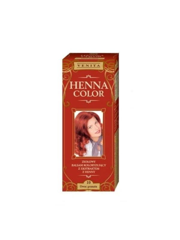 Venita Henna Color Balsam koloryzujący z ekstraktem z henny /10/ Owoc Granatu 75 ml