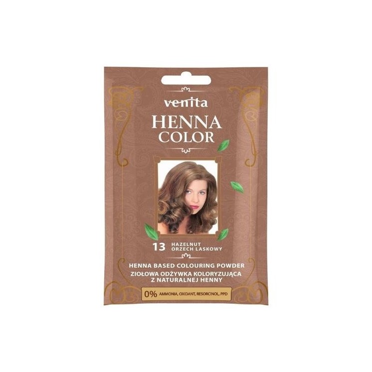 Venita Henna Color herbal Coloring Кондиціонер з натуральною хною /13/ Фундук 25 г