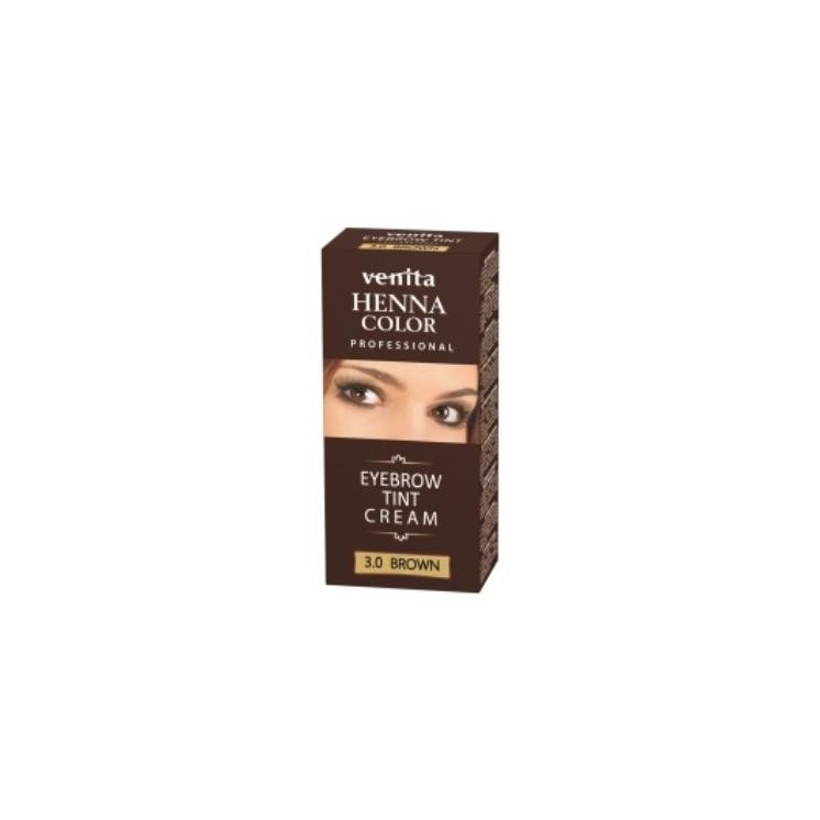 Venita Professional Henna Color Хна для брів кремова /4.0/ Brown 30 г
