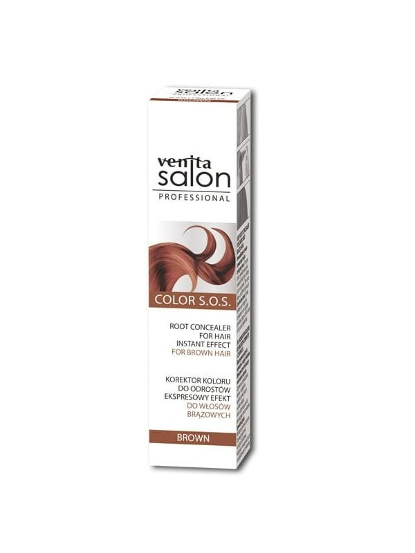 Venita Salon Professional Color S.O.S. Korektor koloru odrostów do włosów Brązowych 75 ml