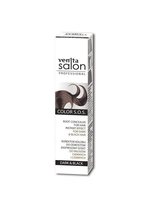 Venita Salon Professional Color S.O.S. Korektor koloru odrostów do włosów Ciemnych i Czarnych 75 ml