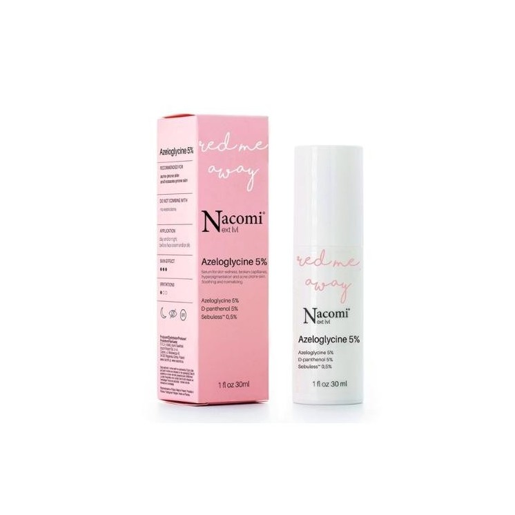 Nacomi Next Level Face Serum for capillary skin Azelogline 5 % 30 ml