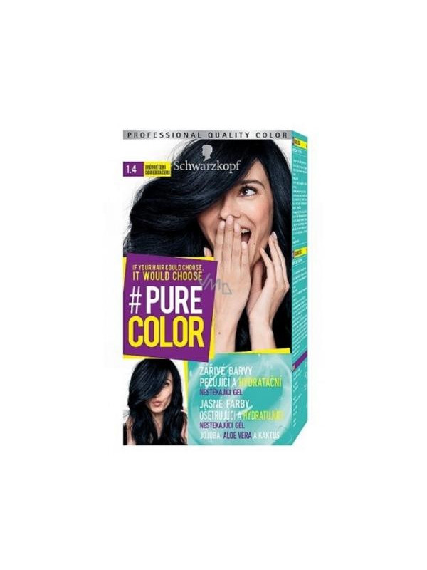 Schwarzkopf  Pure Color Farba do włosów /1.4/ Jagodowa Czerń