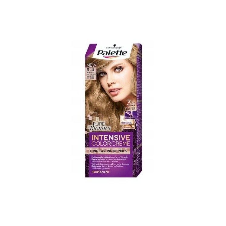 Schwarzkopf Palette Intensive Color Creme Hair dye /9-4/ Extra Light Vanilla Blond