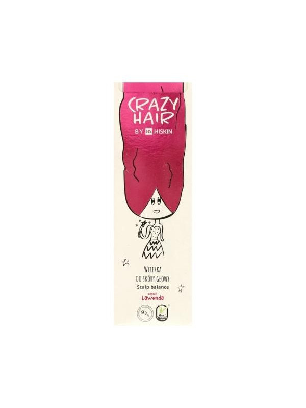 HiSkin Crazy Hair Wcierka do skóry głowy o zapachu Lawendy 100 ml