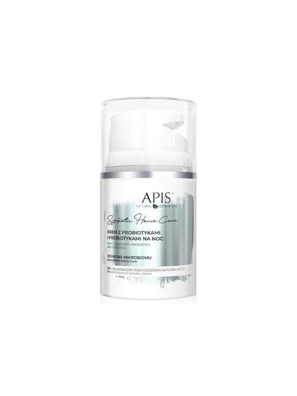 Apis Synbiotic Home Care Krem do twarzy z probiotykami i prebiotykami na noc 50 ml