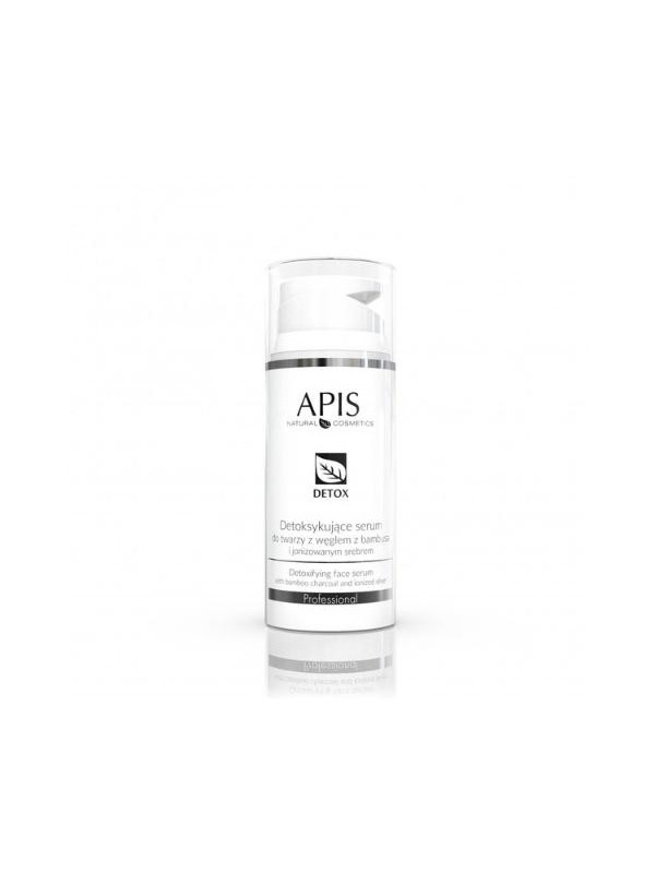 Apis Detox Serum do twarzy detoksykujące z węglem z bambusa i jonizowanym srebrem 100 ml