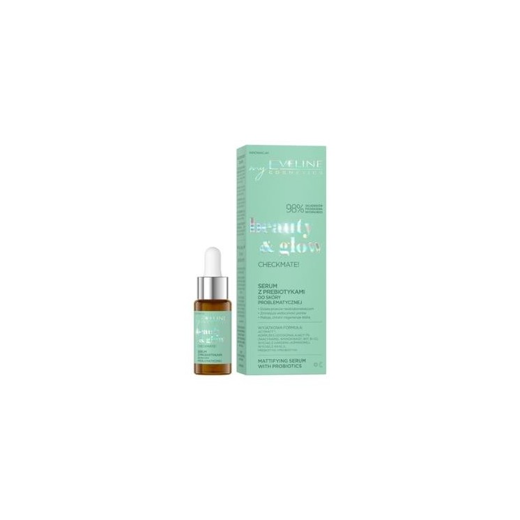 Eveline Beauty & Glow Checkmate! Serum with prebiotics for problematic skin 18 ml