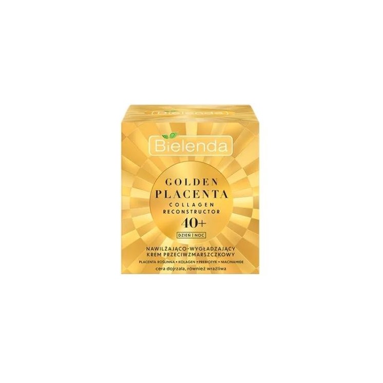 Крем для обличчя Bielenda GOLDEN ПЛАЦЕНТАРНИЙ COLLAGEN ВІДНОВЛЮЮЧИЙ 40+