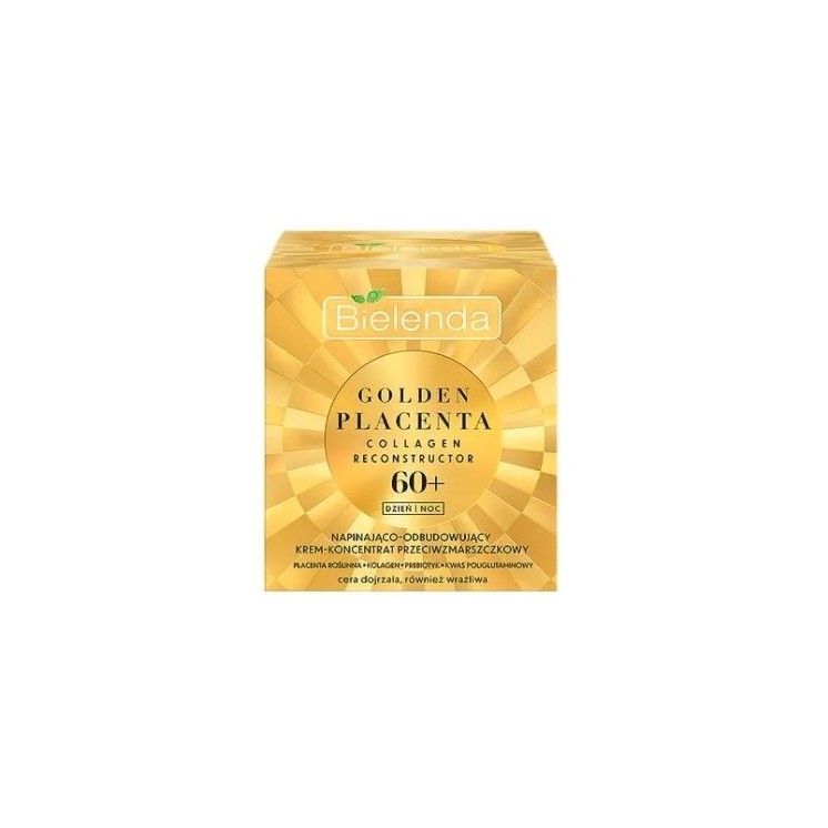 Крем для обличчя Bielenda Golden Placenta Collagen Reconstructor 60+