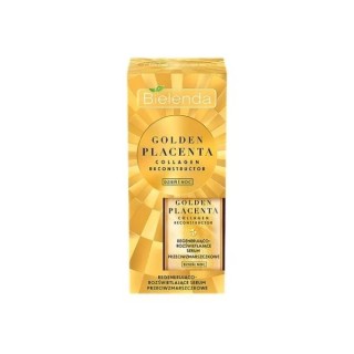 Bielenda GOLDEN PLACENTA COLLAGEN RECONSTUCTOR відновлююча та освітлююча Serum проти зморшок 30 г(31-01-2026)