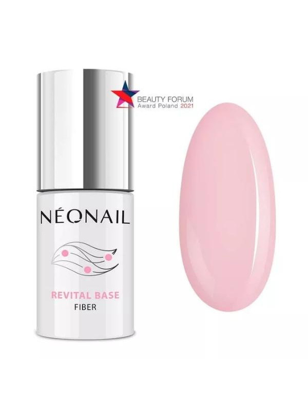 NeoNail Baza hybrydowa Revital Base Fiber Creamy Splash 7,2 ml